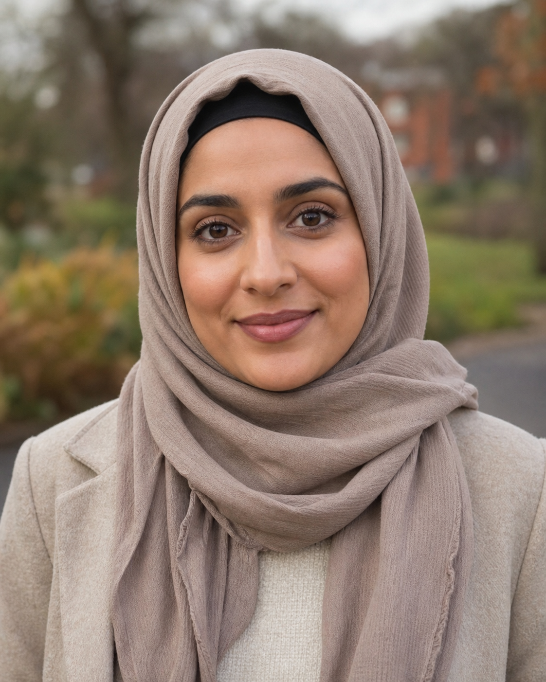 Illustrative example of a woman wearing a hijab